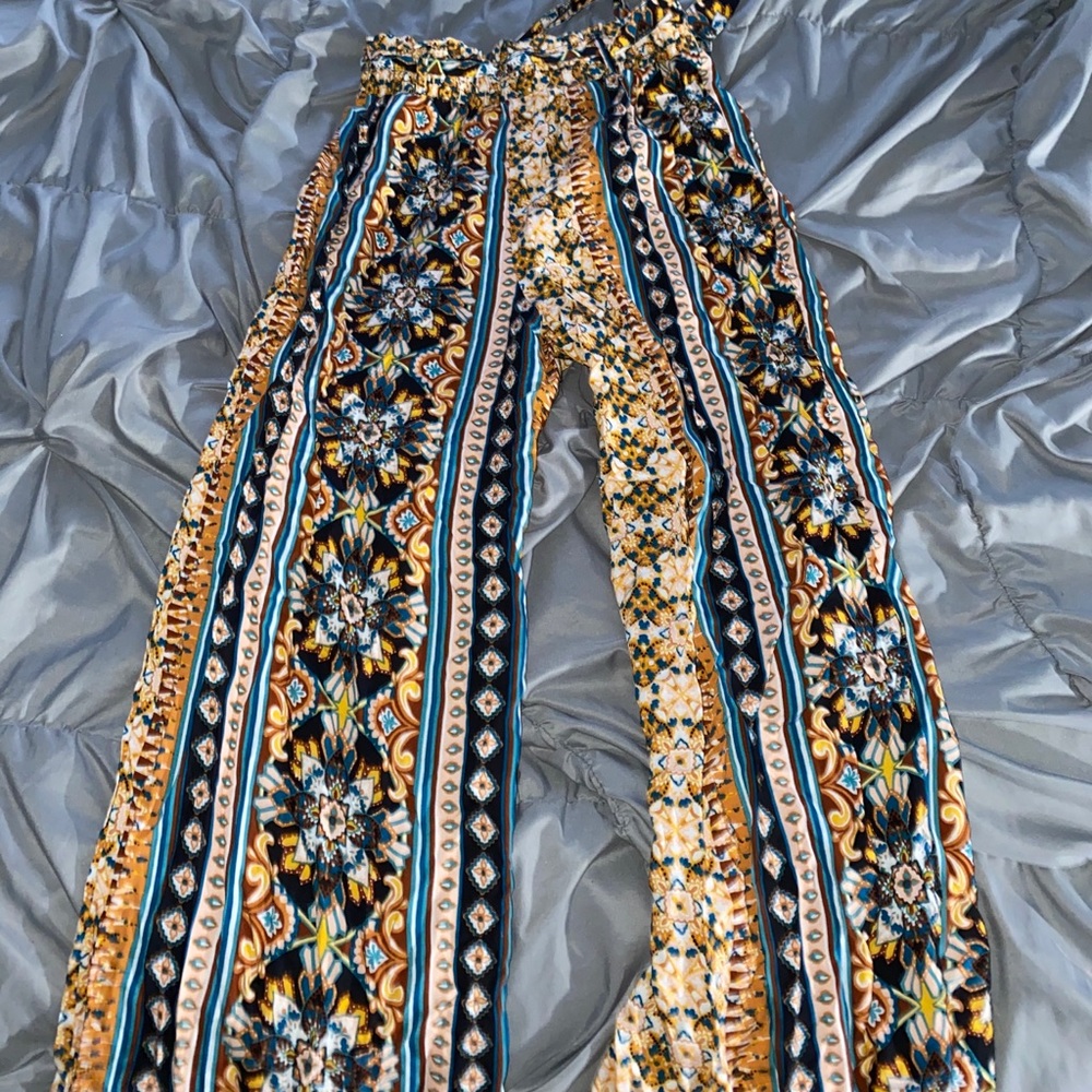 Patterned Loose Pants - Picture 4 of 4